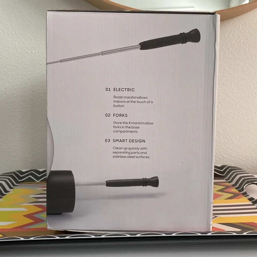 Sharper Image Red and White S'mores Maker - Picture 4 of 5